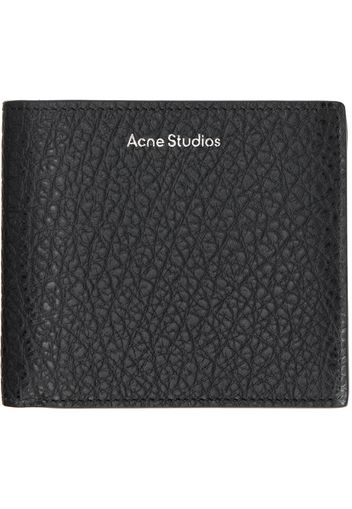 Acne Studios Black Folded Leather Wallet