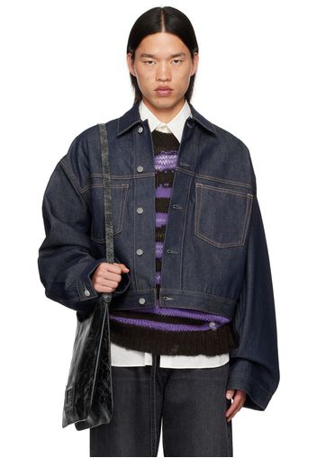 Acne Studios Blue Patch Pocket Denim Jacket