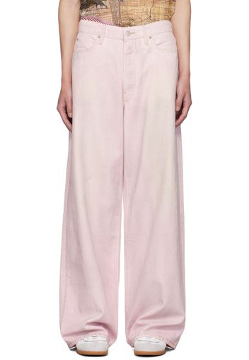 Acne Studios Pink Loose Fit 1981M Jeans