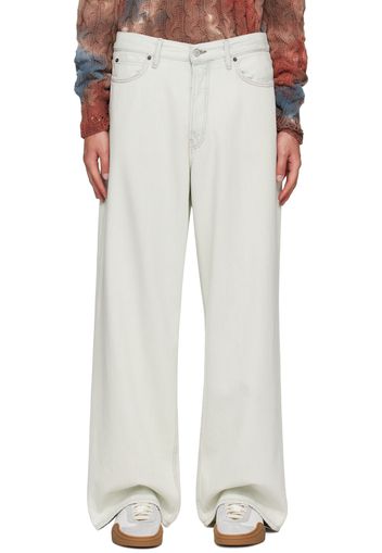 Acne Studios Blue Five-Pocket Jeans