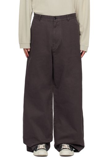 Acne Studios Gray Loose-Fit Trousers