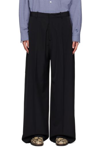 Acne Studios Black Tailored Trousers