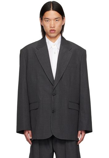 Acne Studios Gray Relaxed-Fit Blazer