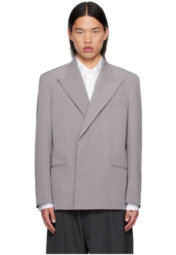 Acne Studios Gray Regular Fit Blazer