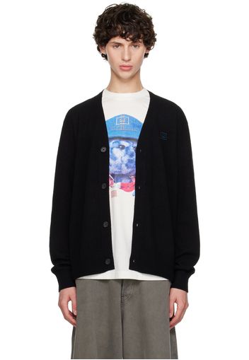 Acne Studios Black V-Neck Cardigan