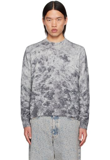 Acne Studios Gray Acid Print Sweater