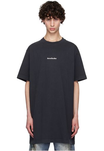 Acne Studios Black Printed T-Shirt