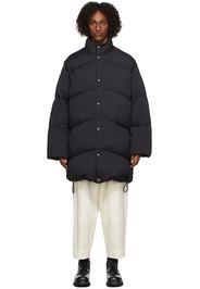 Acne Studios Black Long Down Jacket