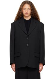 Acne Studios Black Notched Lapel Blazer