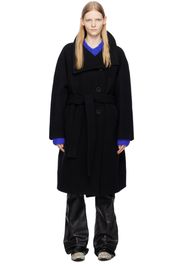 Acne Studios Black Belted Coat