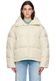 Acne Studios Off-White Quilted Down Jacket