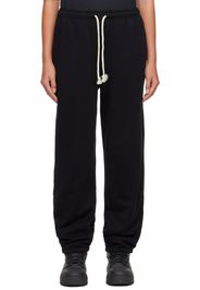 Acne Studios Black Patch Lounge Pants