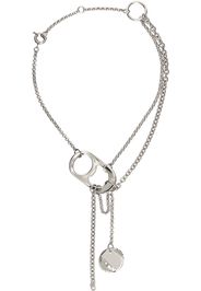 Acne Studios Silver Can Puller Necklace