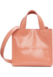 Acne Studios Pink Mini Logo Tote