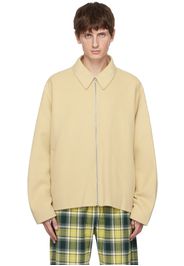 Acne Studios Beige Zipper Jacket