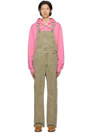 Acne Studios Khaki Patch Overalls