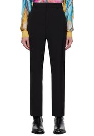 Acne Studios Black Four-Pocket Trousers