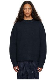 Acne Studios Navy Crewneck Sweater