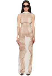 Acne Studios Beige Seamless Maxi Dress