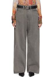 Acne Studios Gray Loose-Fit Jeans