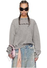 Acne Studios Gray Blurred Sweatshirt