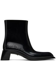 Acne Studios Black Rubber Boots