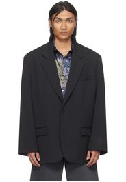 Acne Studios Black Two-Button Blazer