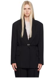 Acne Studios Black Belted Blazer