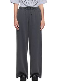 Acne Studios Gray Logo Appliqué Lounge Pants