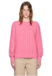 Acne Studios Pink Cable Sweater