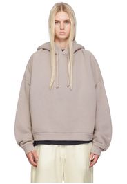 Acne Studios Gray Garment-Dyed Hoodie