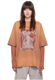 Acne Studios Orange Layered Long Sleeve T-Shirt