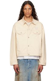 Acne Studios Beige Canvas Jacket