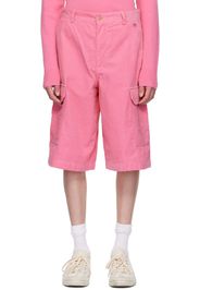 Acne Studios Pink Patch Shorts