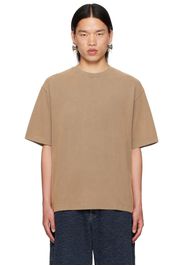 Acne Studios Brown Garment-Dyed T-Shirt