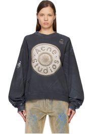Acne Studios Gray Logo Sweatshirt
