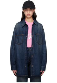 Acne Studios Blue Button-Up Denim Shirt