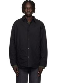 Acne Studios Black Button-Up Overshirt