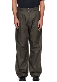 Acne Studios Khaki Belted Trousers