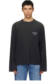 Acne Studios Black Logo T-shirt