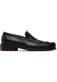 Acne Studios Black Leather Loafers