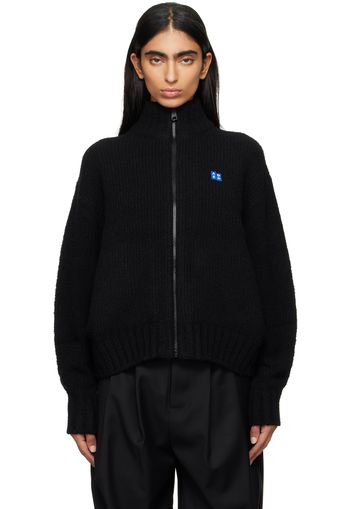 ADER error Black Significant Tag Knit Sweater