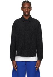 ADER error Black Patch Pocket Shirt
