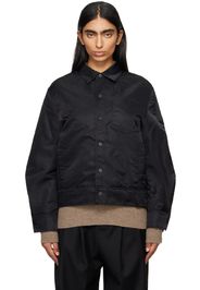 ADER error Black Significant TRS Tag Jacket