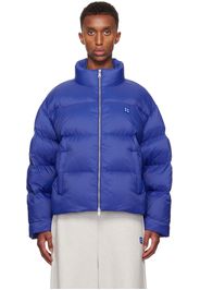 ADER error Blue TRS Tag 01 Puffer Down Jacket