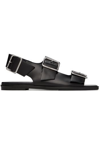 Aeyde Black Thekla Sandals