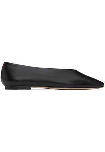 Aeyde Black Kirsten Ballerina Flats