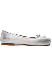 Aeyde Silver Gabriella Ballerina Flats