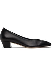 Aeyde Black Helia Low-Cut Heels
