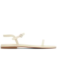 Aeyde Off-White Nettie Leather Sandals